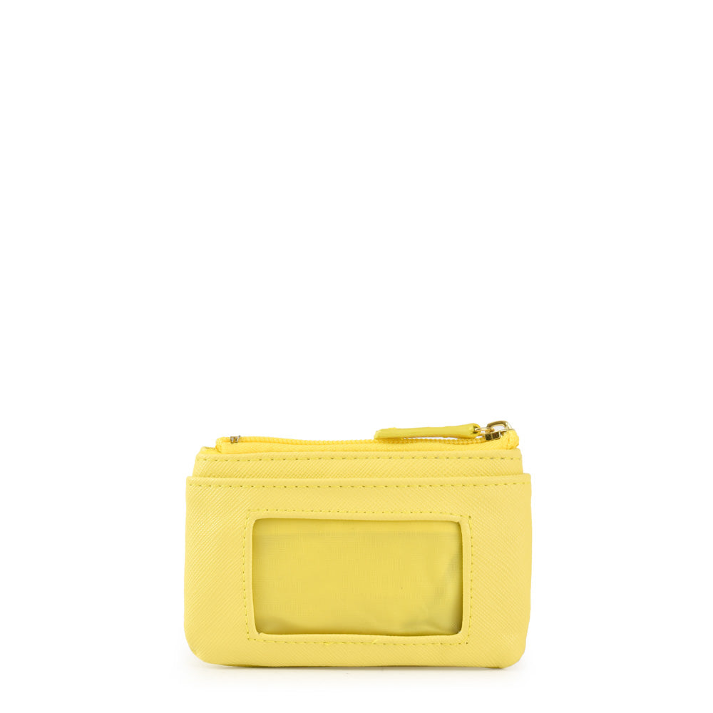 Monedero rectangular milano amarillo