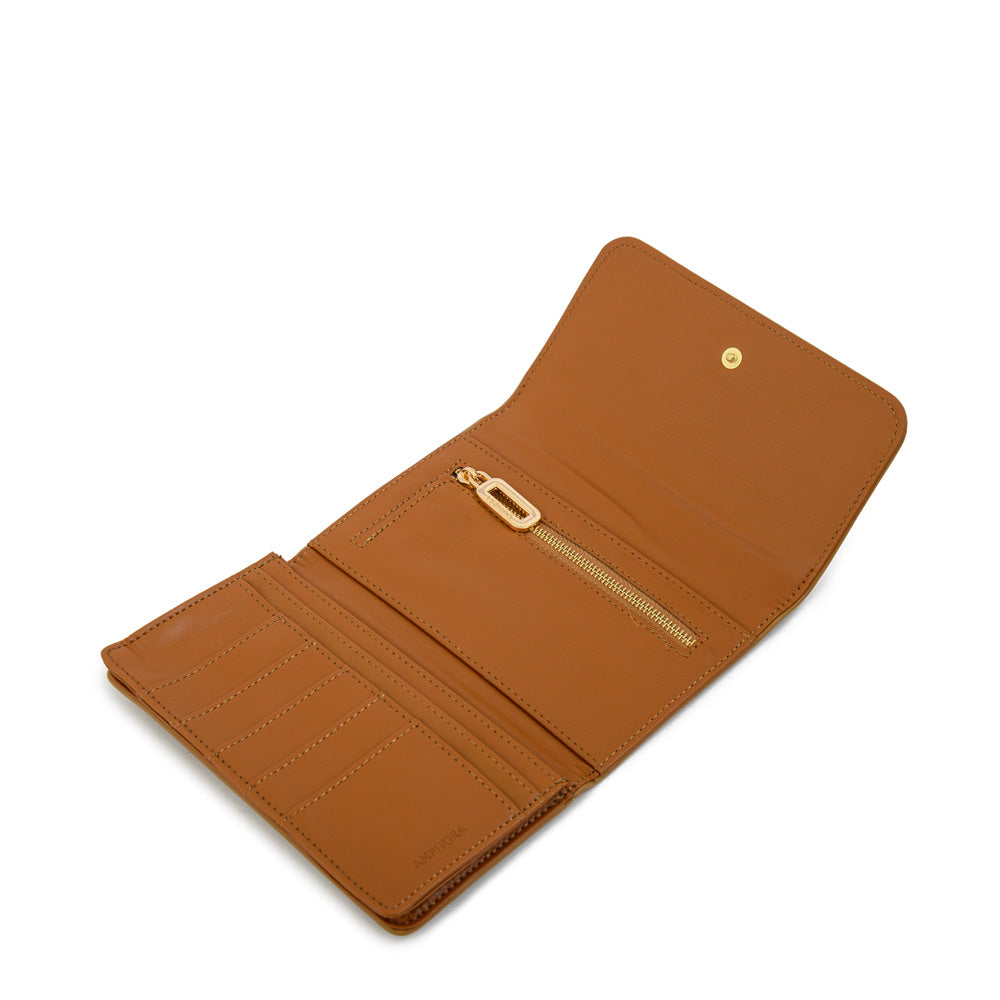 Billetera ami mediana camel