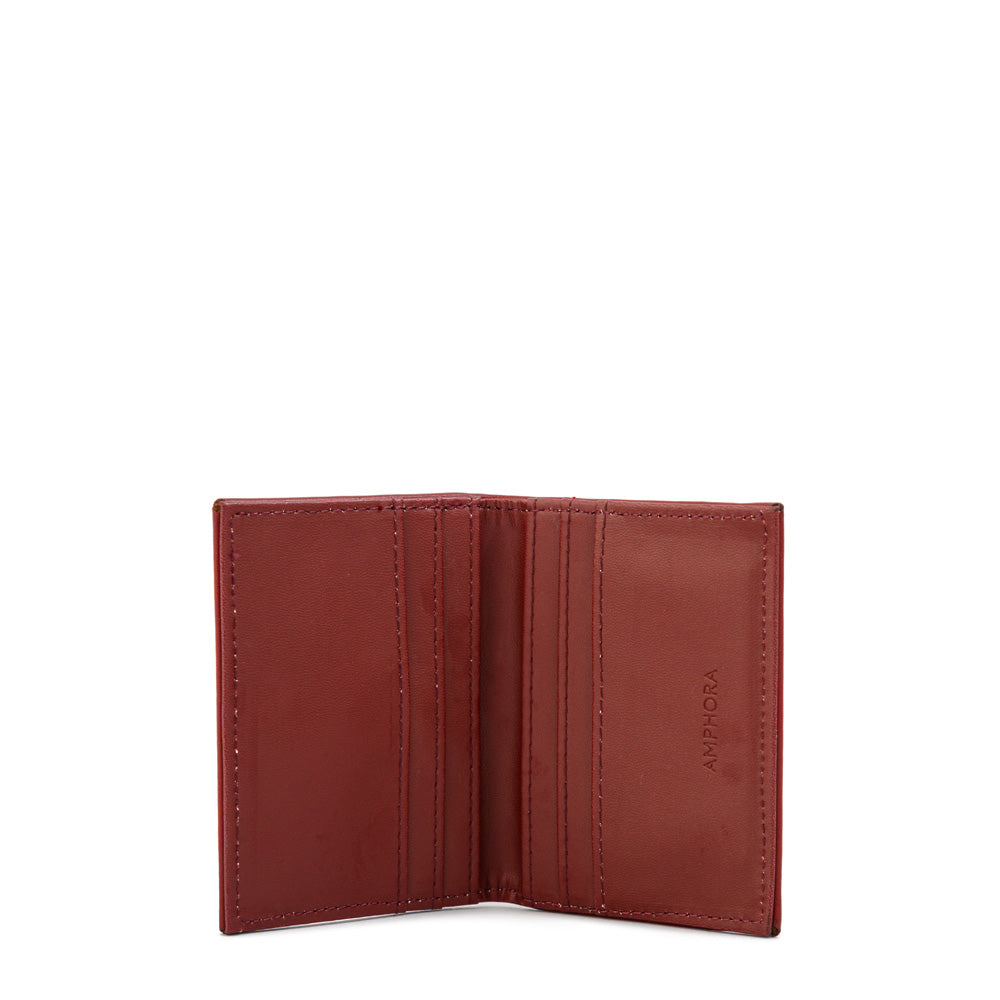 Tarjetero ami pequeña rojo