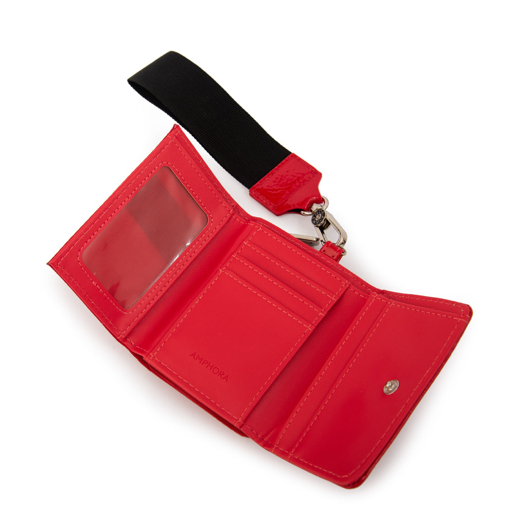 Billetera carina pequeña rojo