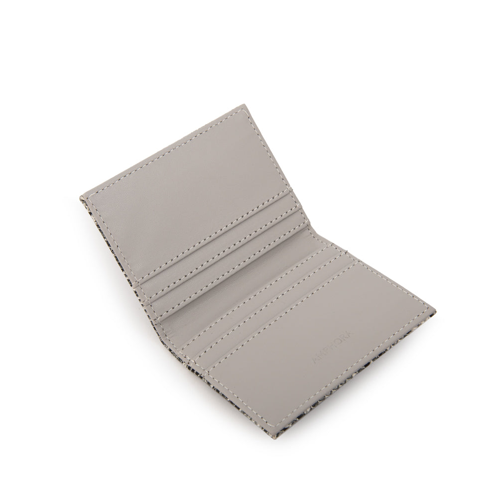 Tarjetero eiza pequeña gris