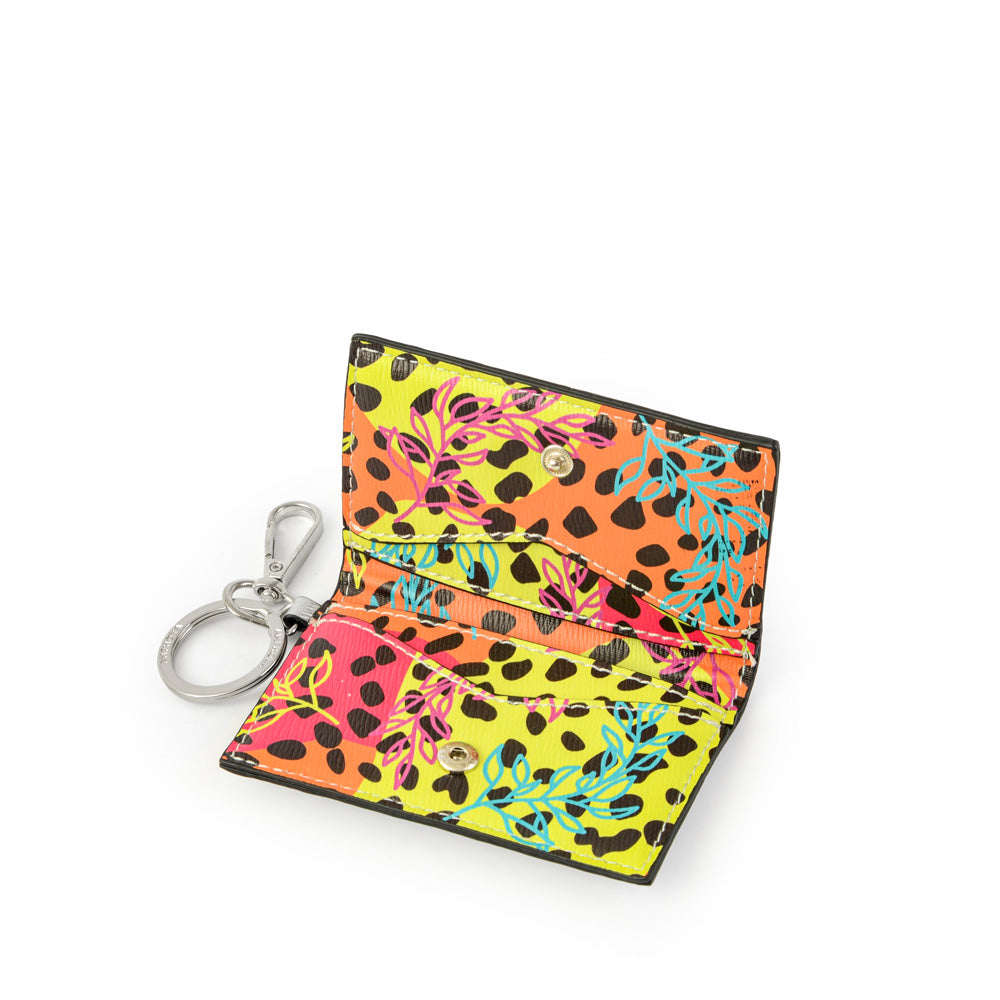 Hanging tarjetero voyard plateado