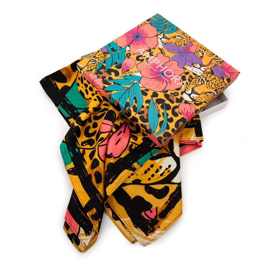 Pañuelo rocio mediana camel