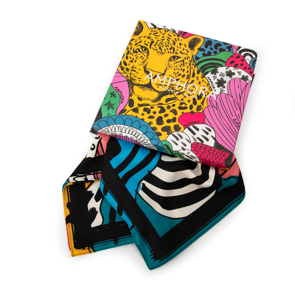 Pañuelo happy mediana amarillo