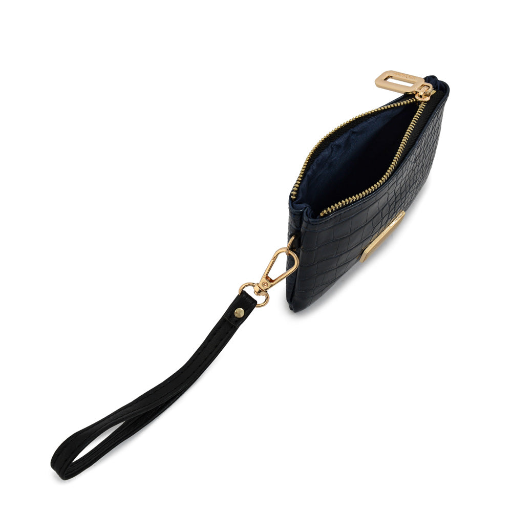 Monedero spencer pequeña azul oscuro