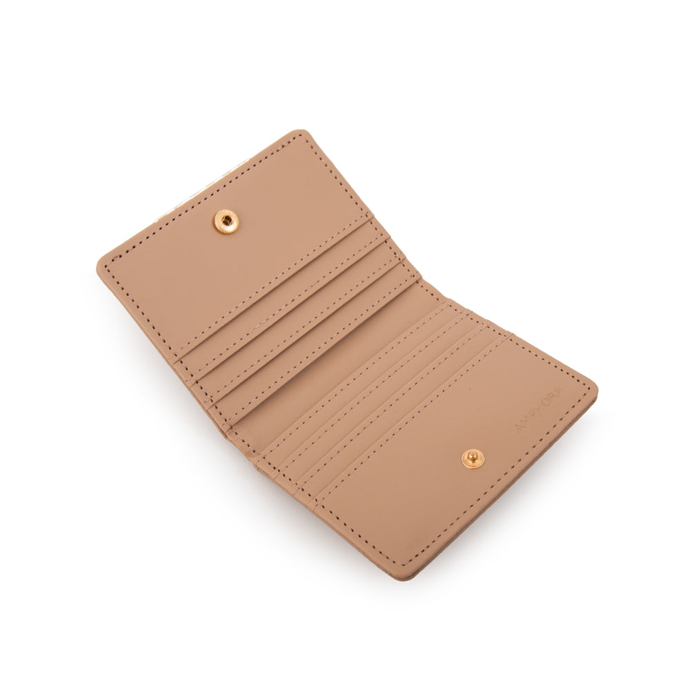 Tarjetero pequeña naty rosa viejo