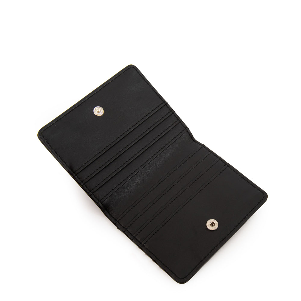 Tarjetero lydia pequeña negro