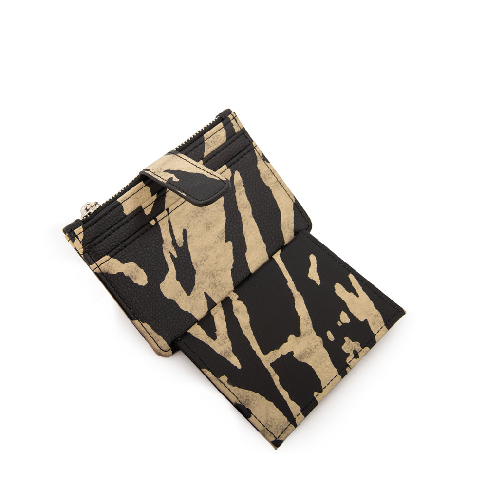 Tarjetero monedero katrio pequeña negro