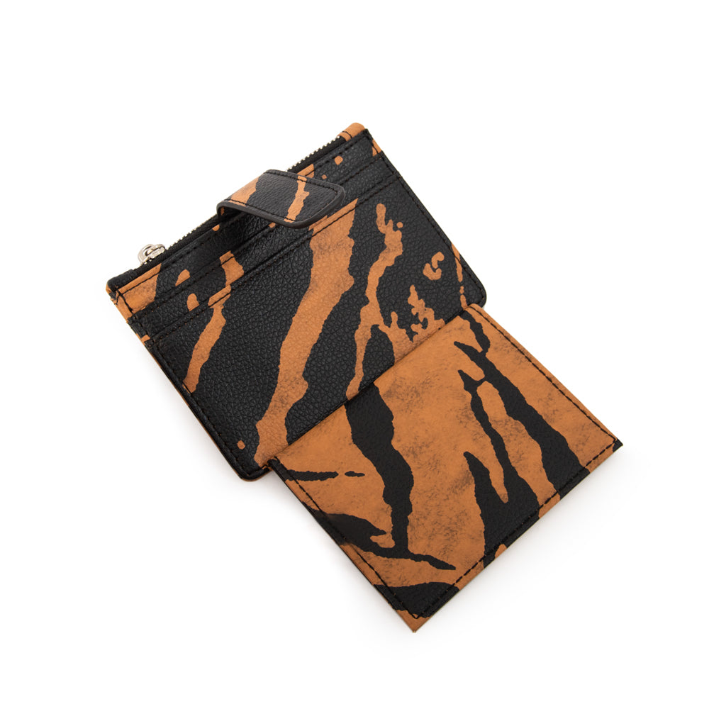 Tarjetero monedero katrio pequeña camel