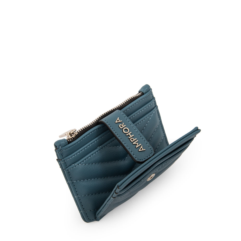 Monedero marina pequeña denim