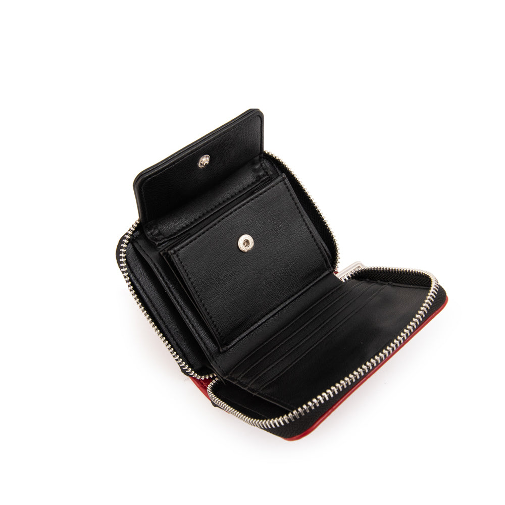 Billetera dual pequeña rojo