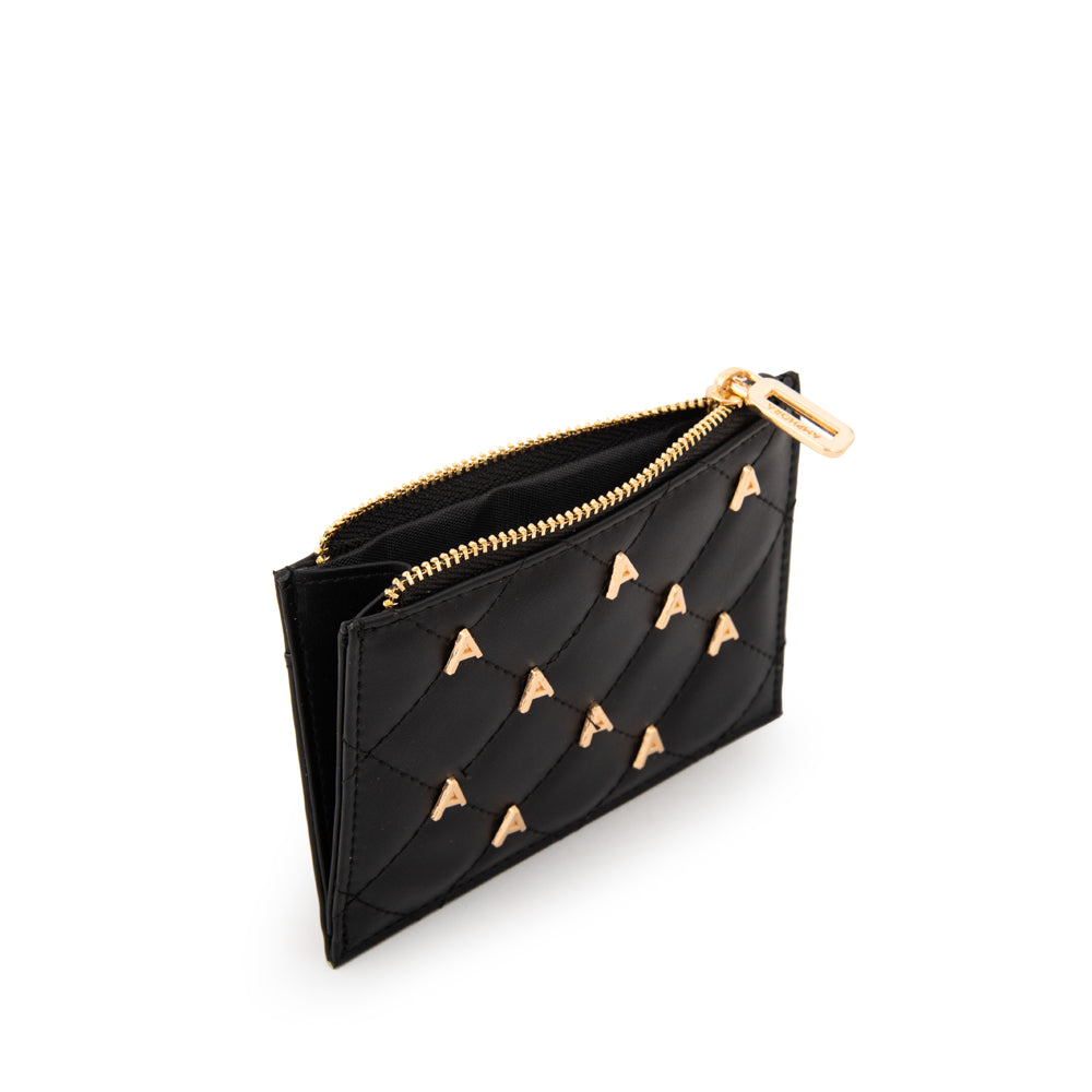 Monedero tarjetero daniza pequeña negro