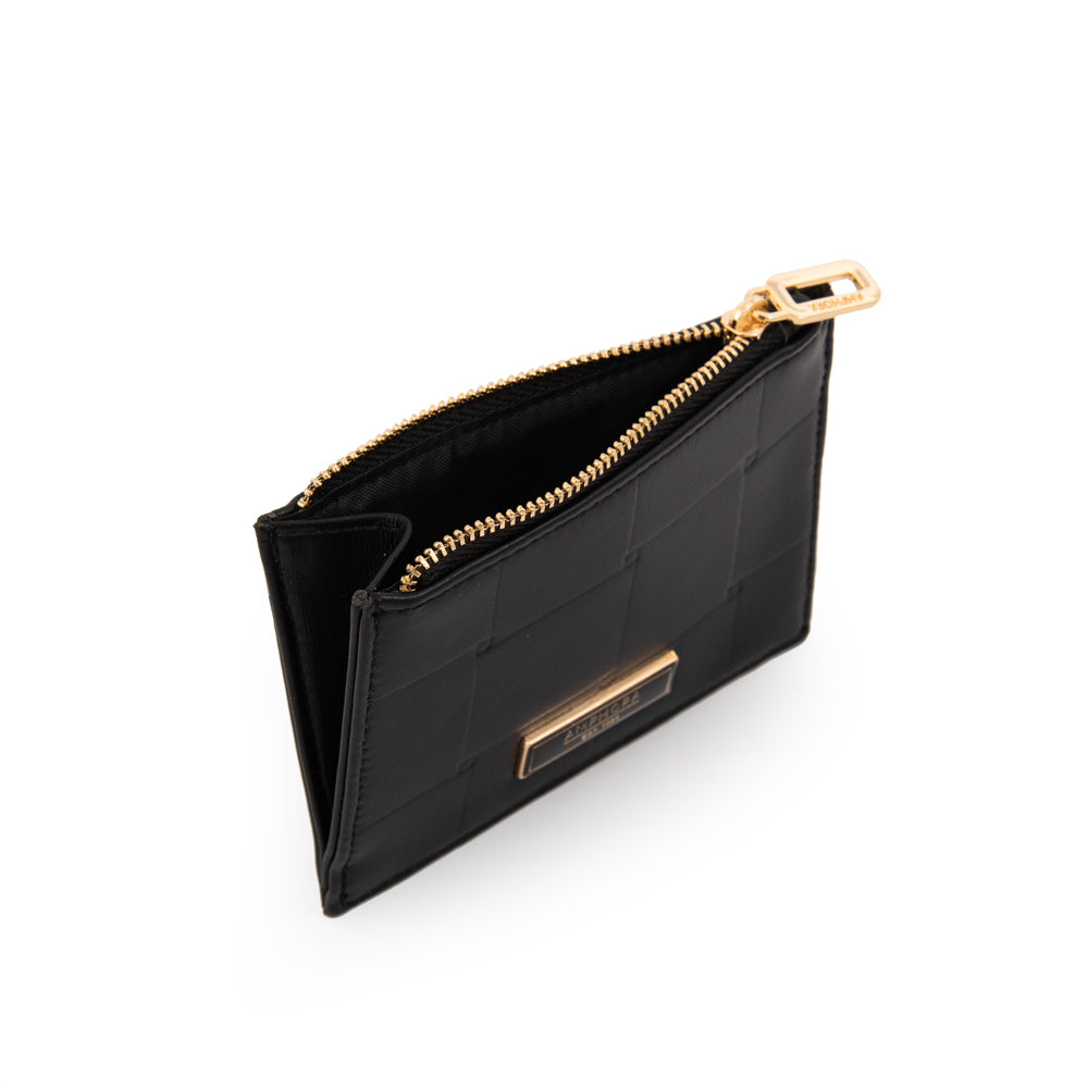 Monedero tarjetero sabrina pequeña negro