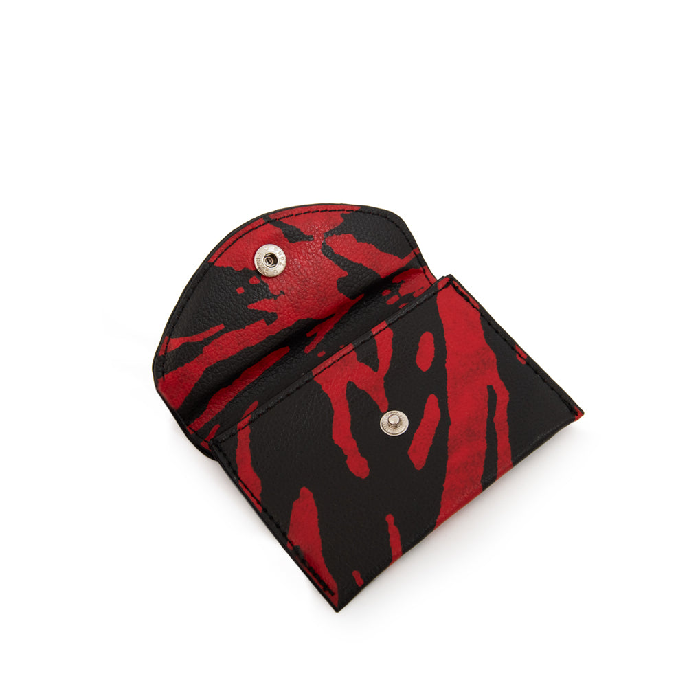 Tarjetero safari pequeña rojo