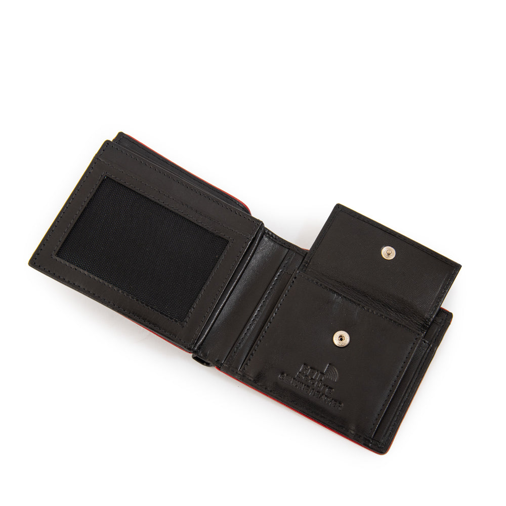 Billetera camille cuero negro