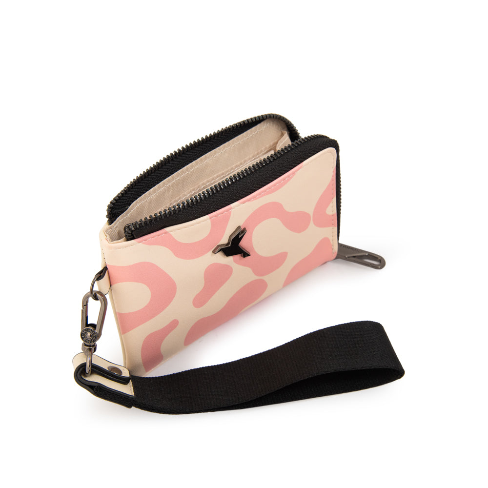 Billetera zigor mediana blanco crudo