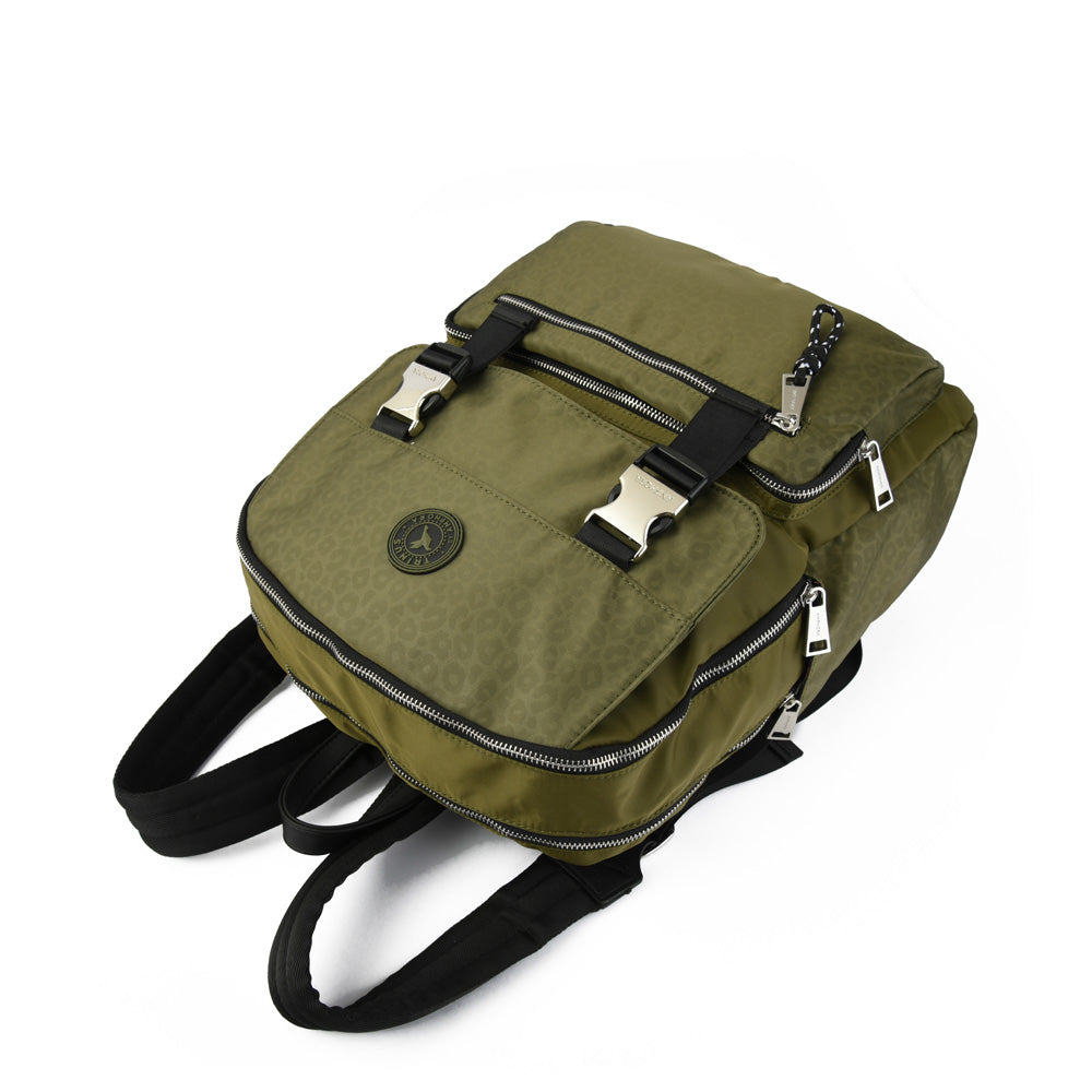 Mochila porta notebook college grande verde oliva