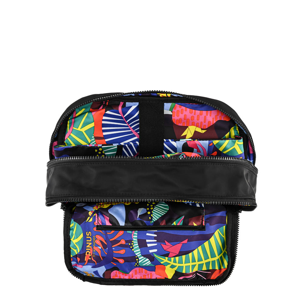 Mochila porta notebook mediana lorenza negro