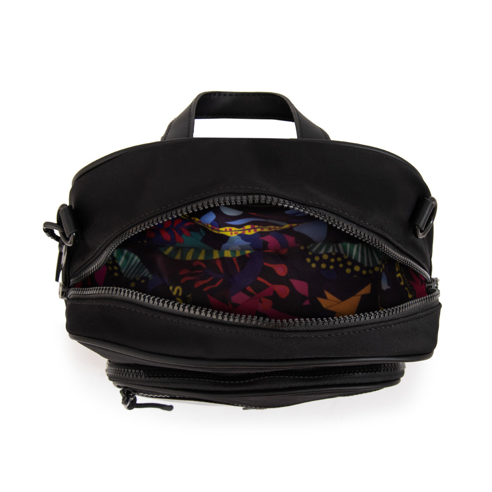 Mochila mediana carina negro