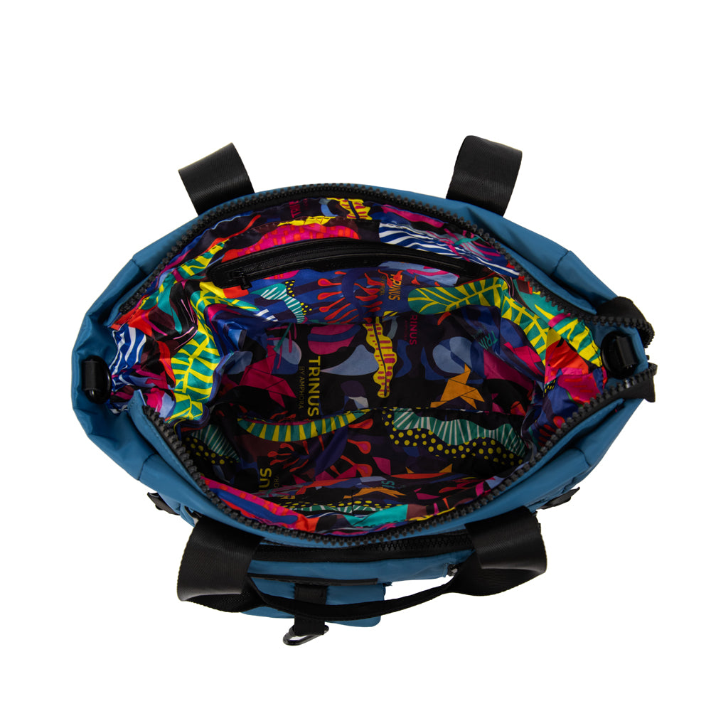 Cartera tote regina grande azul