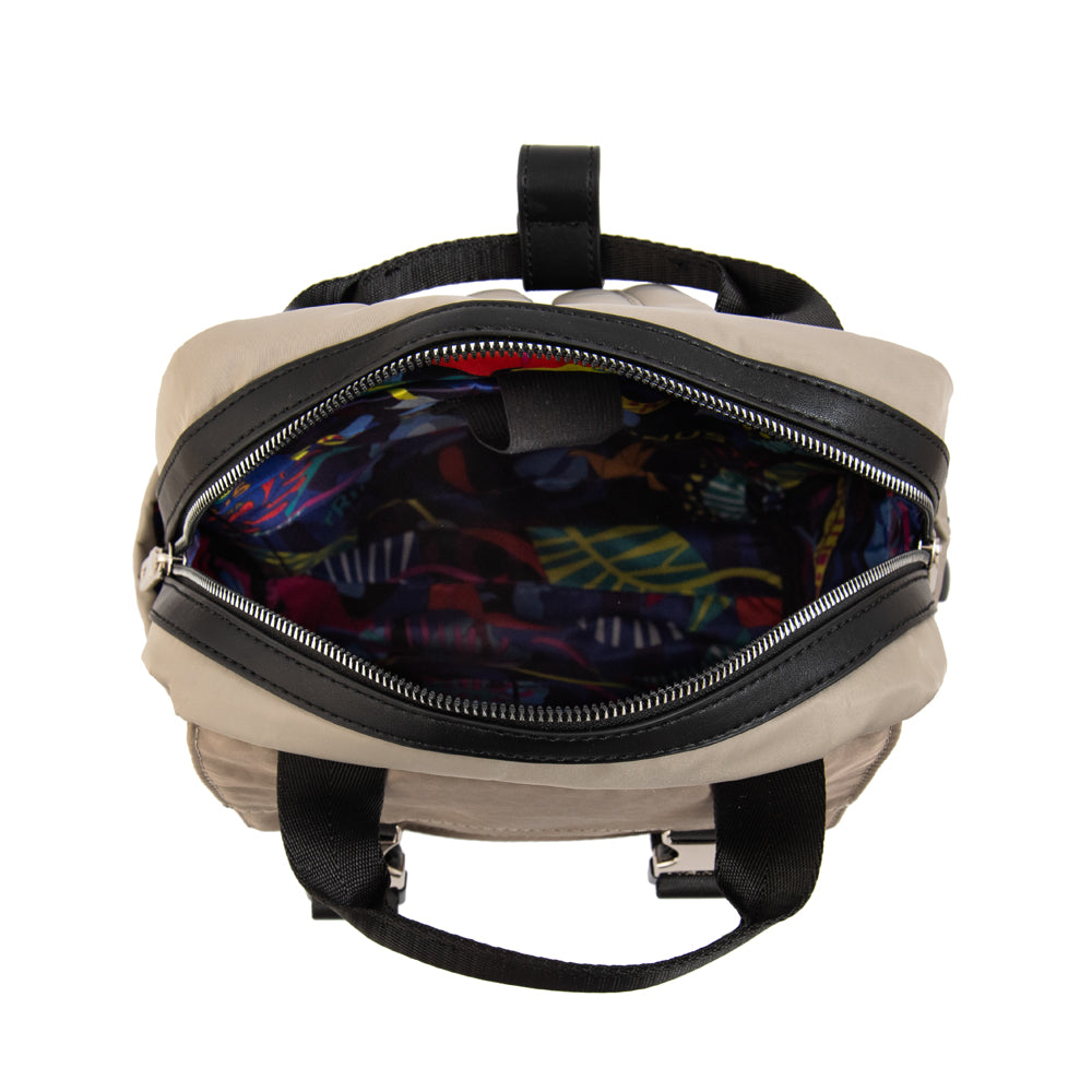 Mochila Porta Notebook college taupe