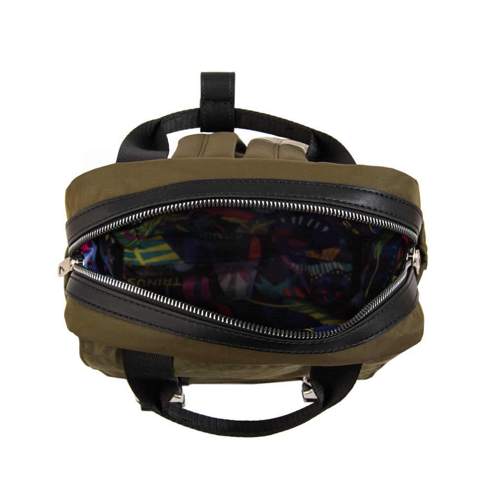 Mochila Porta Notebook college verde oliva