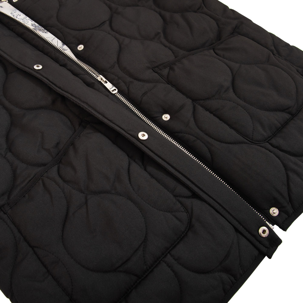 Chaqueta acolchada atenas negro