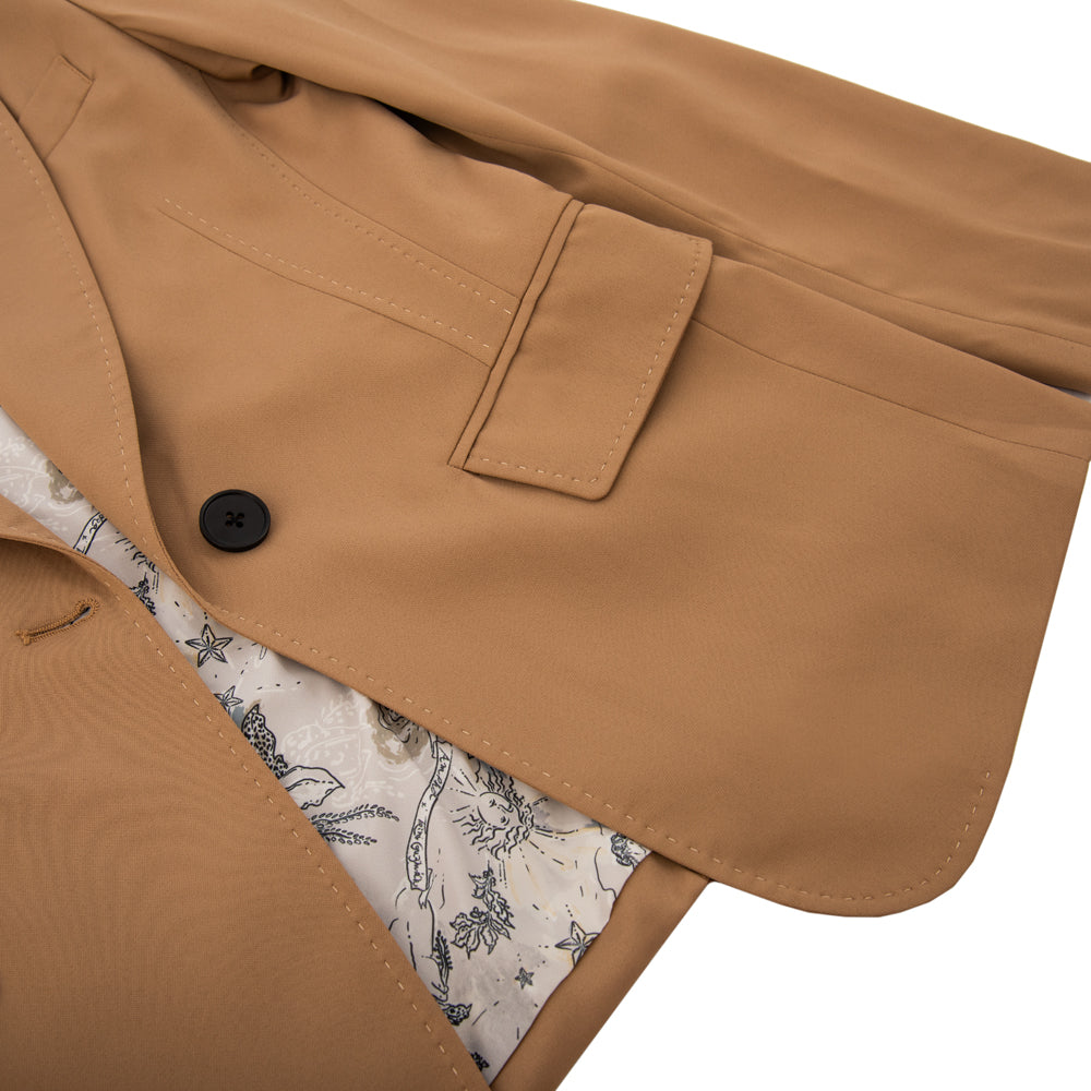 Chaqueta blazer debby camel