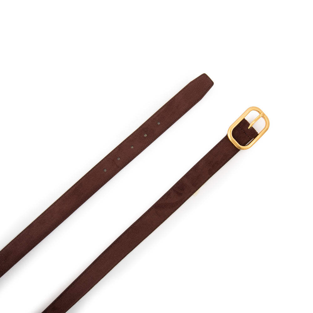 Cinturon delfina café