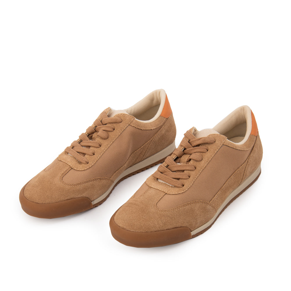 Zapatilla ivy cuero beige