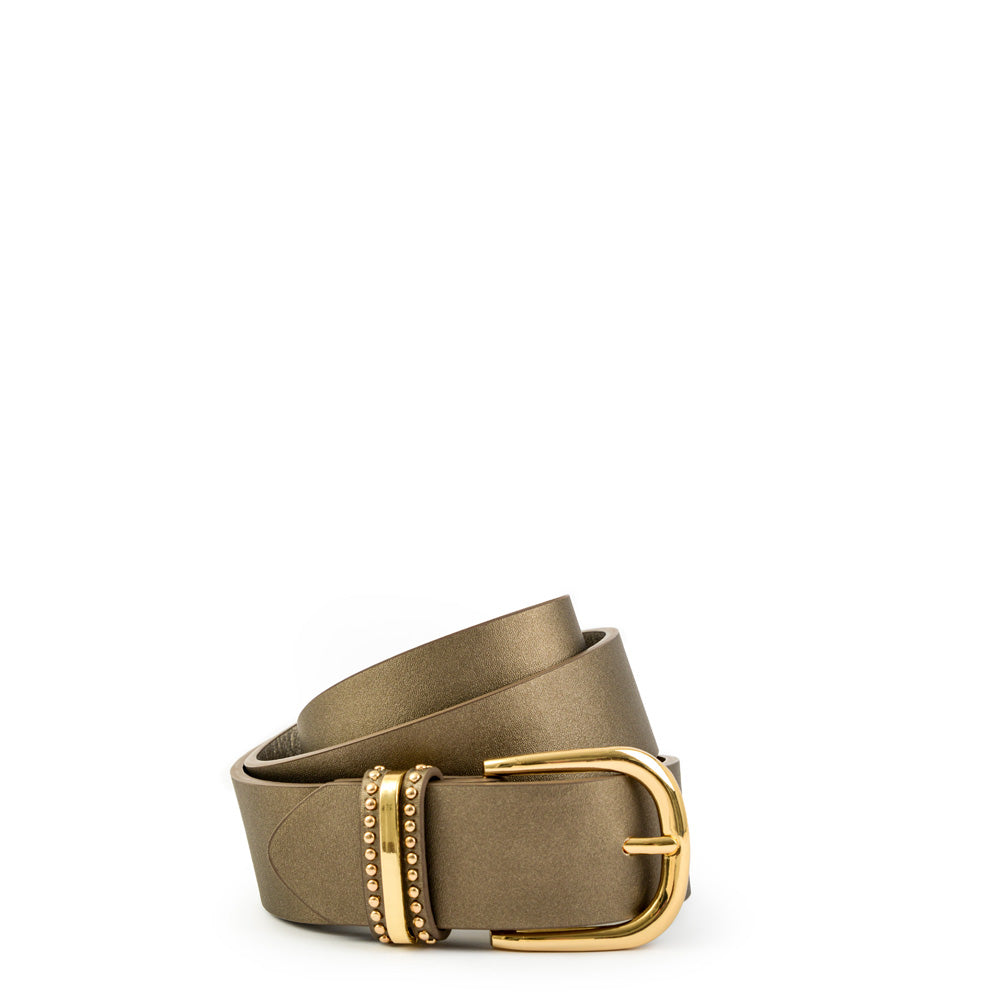 Cinturon loui dorado oscuro