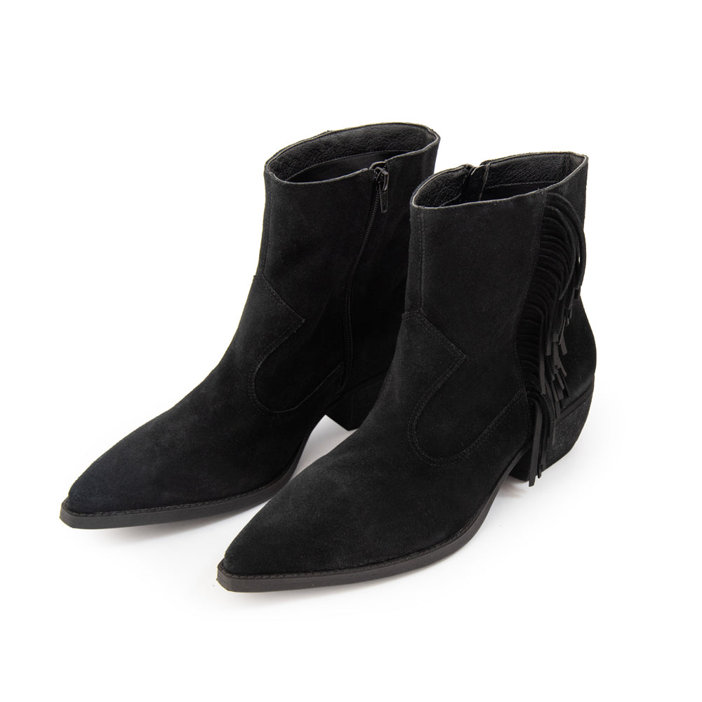 Botin olsen cuero negro