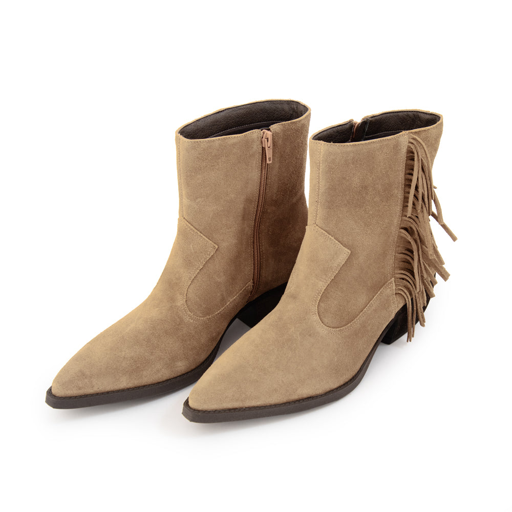 Botin olsen cuero taupe