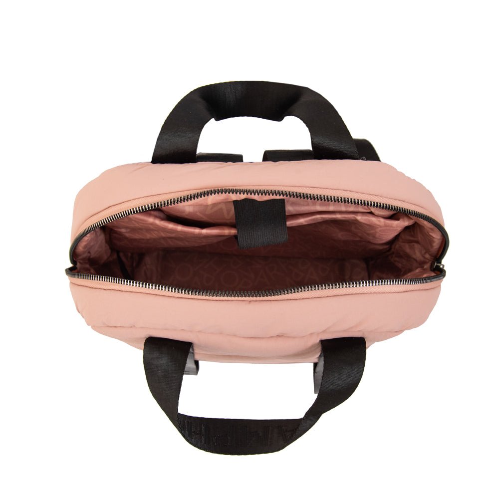 Mochila porta notebook simona grande rosa viejo