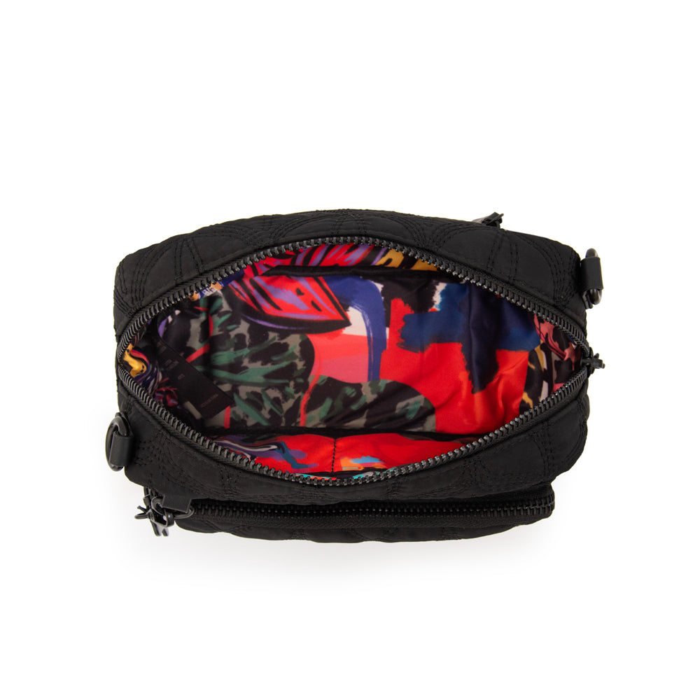 Cartera Bandolera mediana trinidad negro