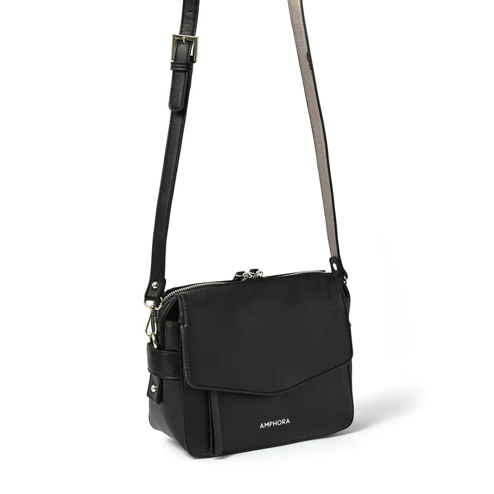 Cartera bandolera celeci pequeña negro