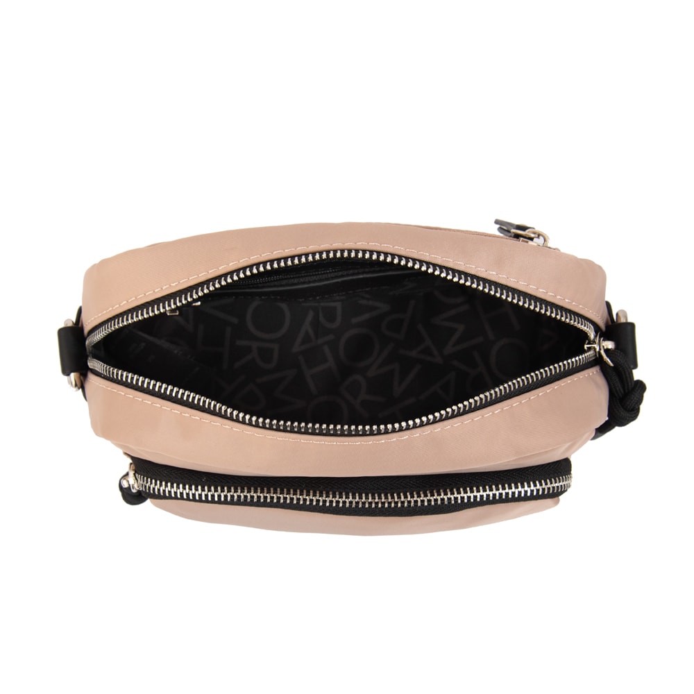 Cartera bandolera aferdita beige