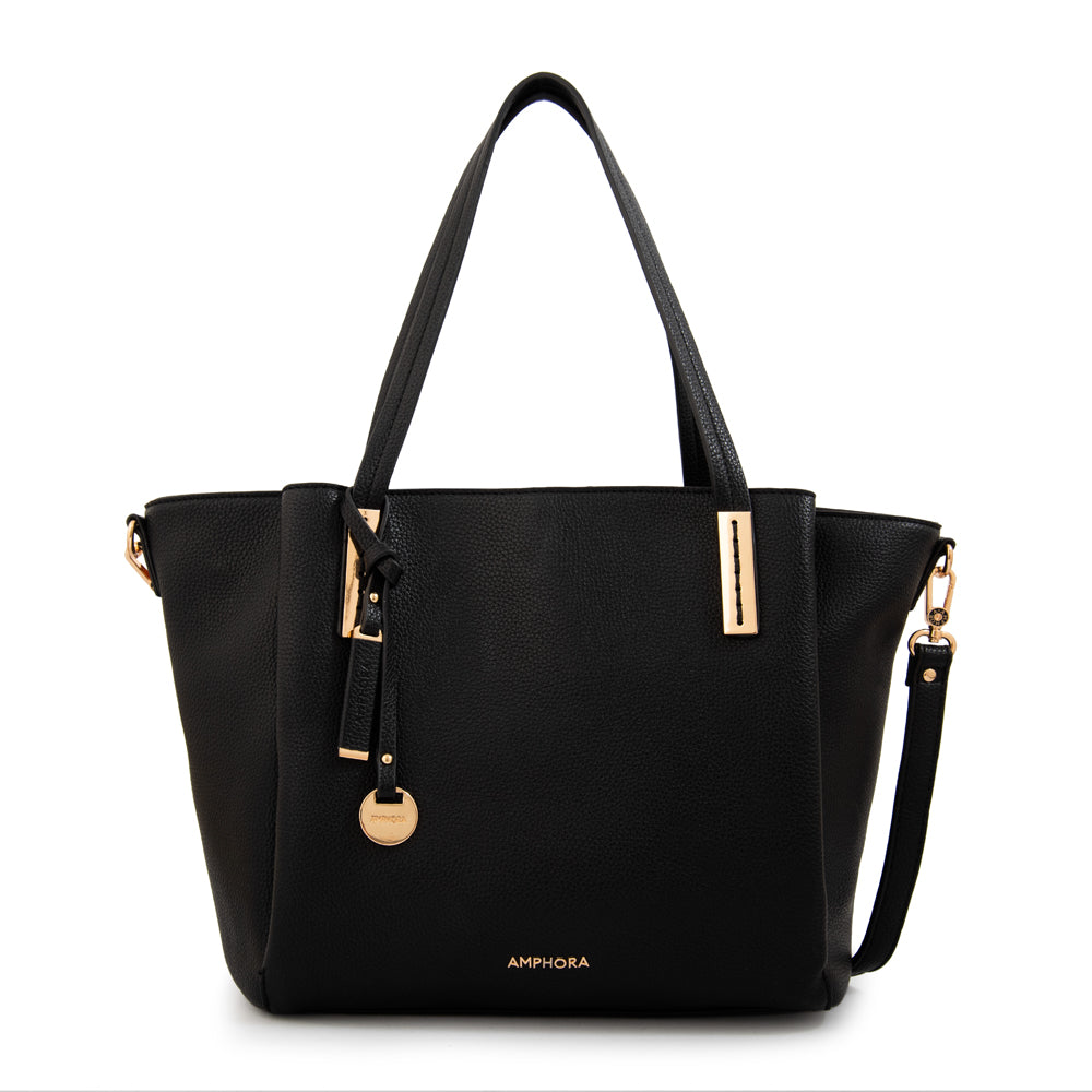 Cartera tote tres divisiones finlandia negro