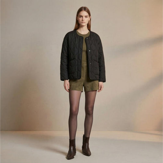 Jacket puffy soft atenas negro