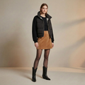 Parka puffy anika negro
