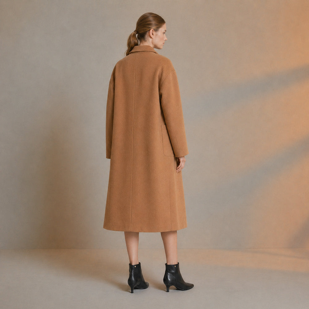 Abrigo Largo ivy beige