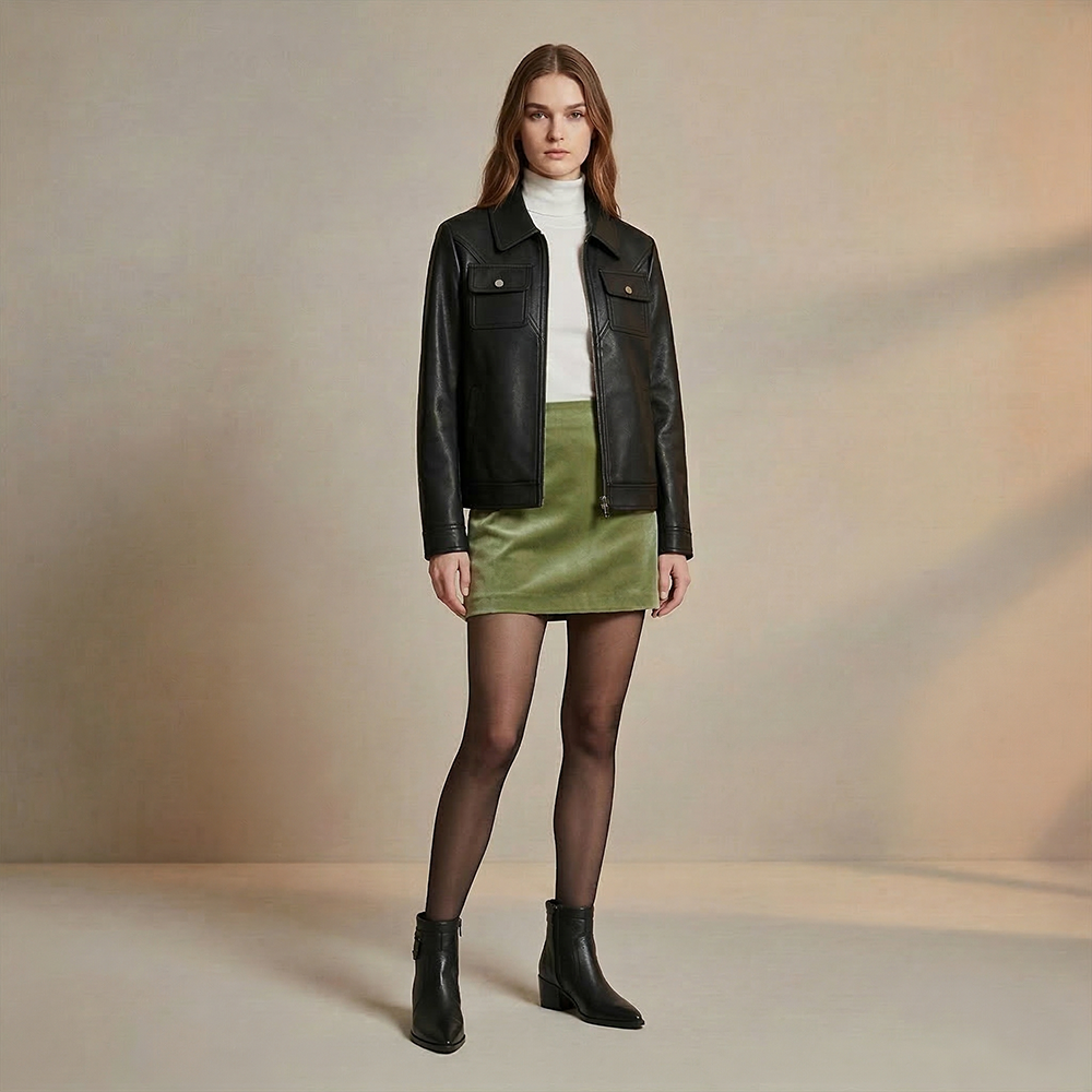 Jacket selma negro