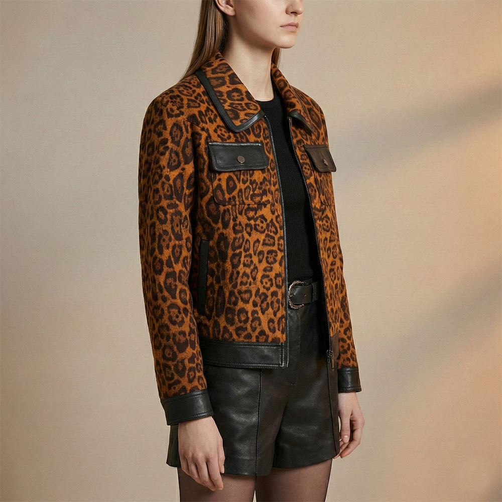 Jacket selma animal print