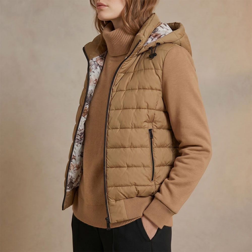 Chaqueta reversible manuela verde oliva