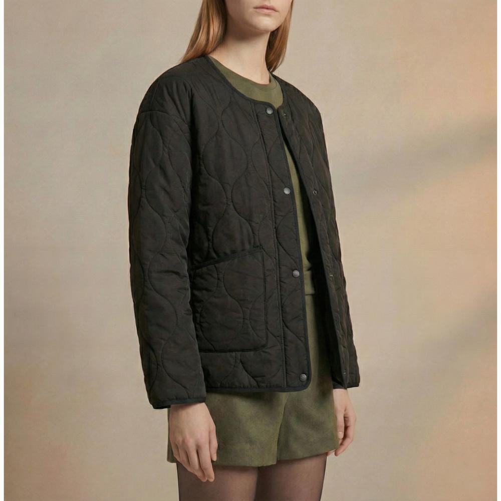 Jacket puffy soft atenas negro