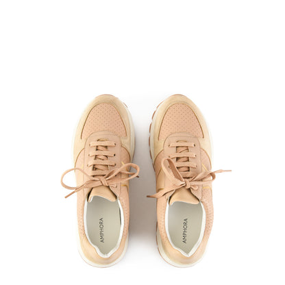 Zapatilla laura beige