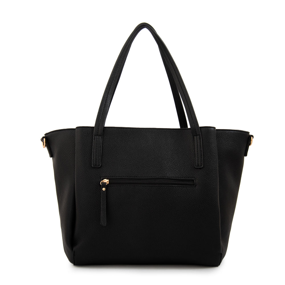 Cartera tote tres divisiones finlandia negro