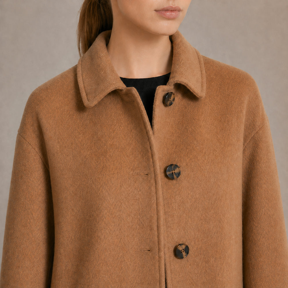 Abrigo Largo ivy beige