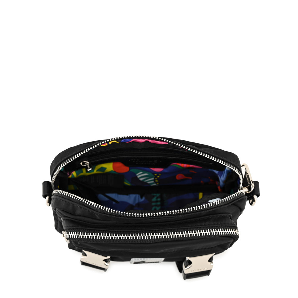 Cartera bandolera gina mediana negro