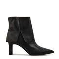 Botin Taco kristen cuero negro